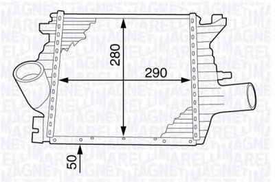 MAGNETI MARELLI 351319201980 -  Интеркулер